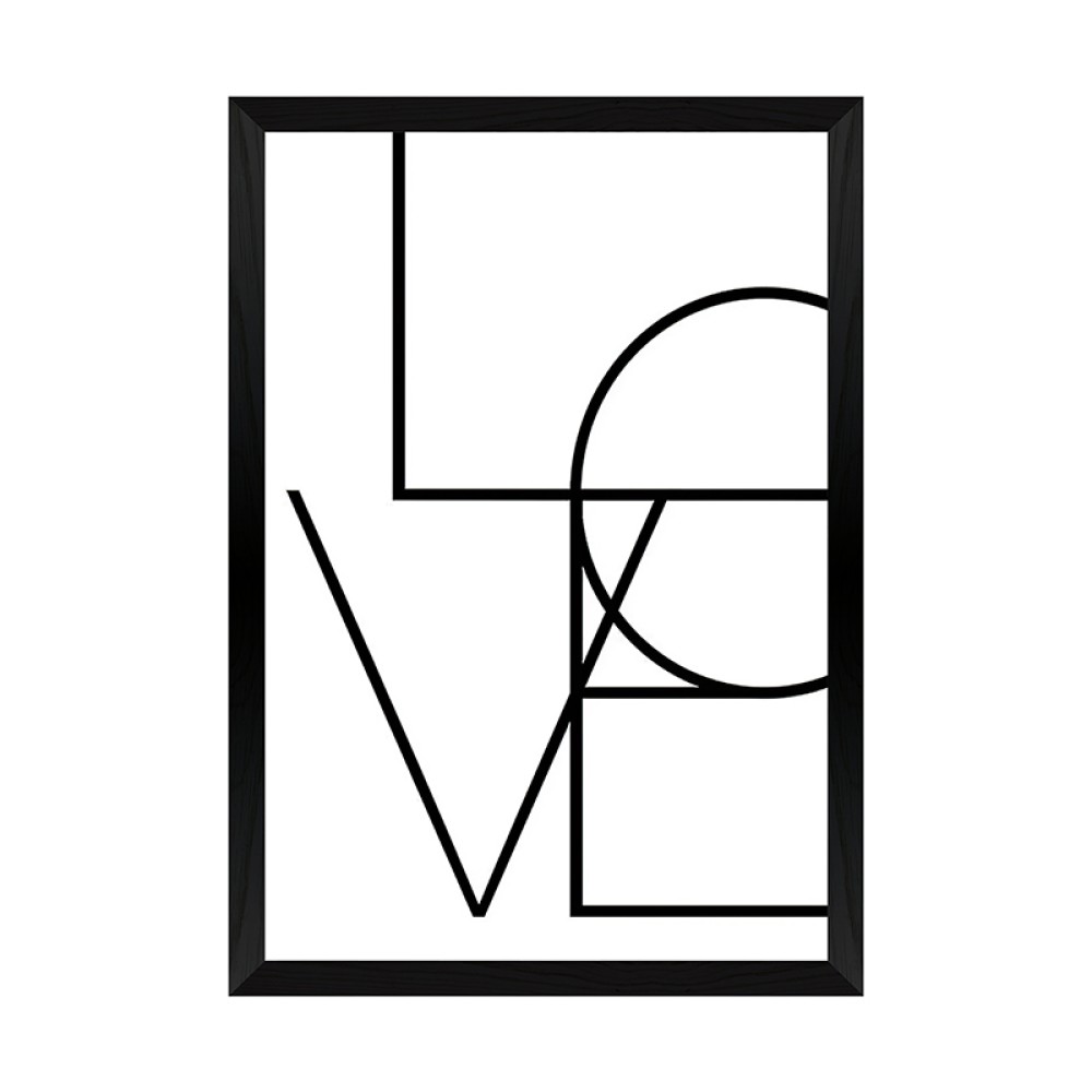 Πίνακας Amora pakoworld με ψηφιακή εκτύπωση και πλαίσιο 33x1.5x48εκ