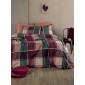 Σετ Σεντόνια Υπέρδιπλα Flannel Beauty 240x265 FB0237 Με Λάστιχο