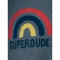 Μπουρνούζι με Κουκούλα Kids Bath SUPER DUDE GREEN 10-12