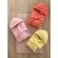 Μπουρνούζι με Κουκούλα Kids Bath TAMI PEACH 4-6