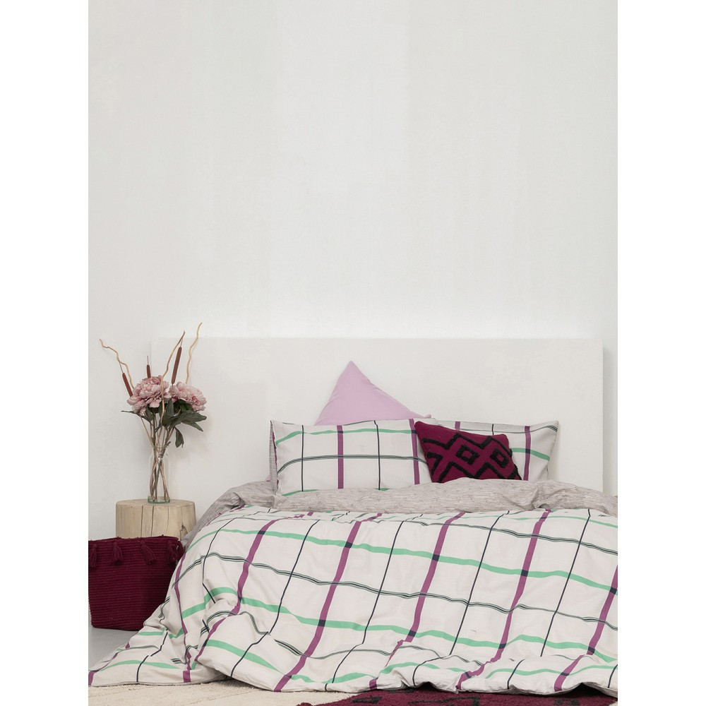 Σετ Μονά Σεντόνια Fashion Life 170x260 FL6164 Χωρίς Λάστιχο