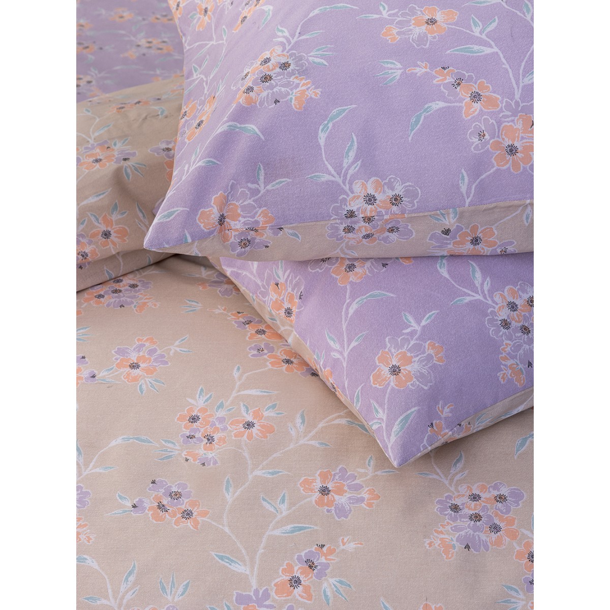 Σετ Μονά Σεντόνια Fashion Life 170x260 FL6262 Με Λάστιχο