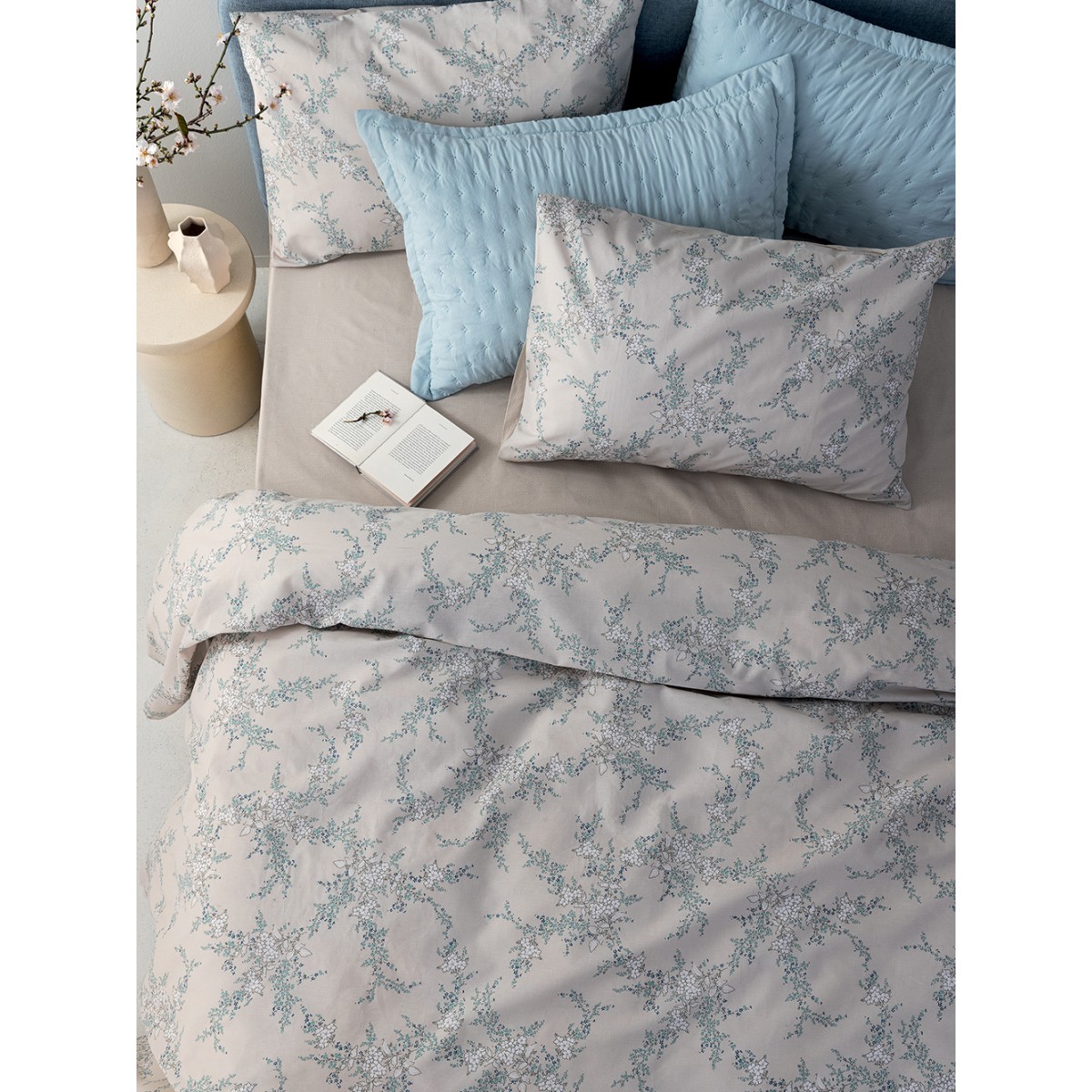 Σετ Μονά Σεντόνια Fashion Life 170x260 FL6264 Με Λάστιχο