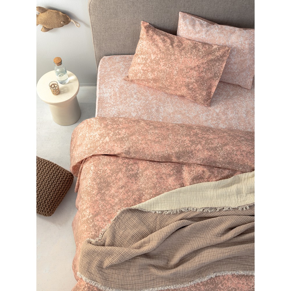 Σετ Μονά Σεντόνια Fashion Life 170x260 FL6268 Με Λάστιχο