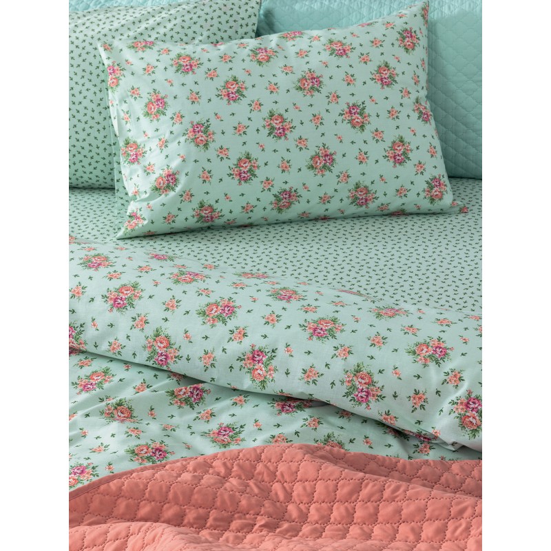 Σετ Μονά Σεντόνια Fashion Life 170x260 FL6273 Με Λάστιχο