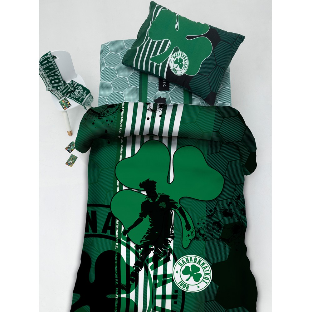 Σετ Παπλωματοθήκη Μονή Panathinaikos F.C. 170x250 FC11