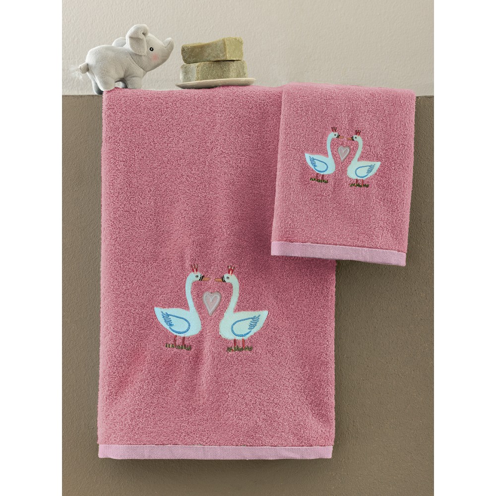 Σετ Παιδικές Πετσέτες Kids Bath SWAN