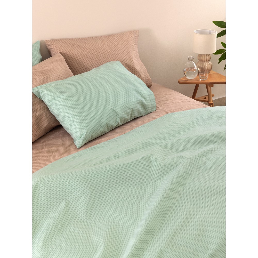 Σετ Μονά Σεντόνια 170x260 TOTEM LILAC Με Λάστιχο