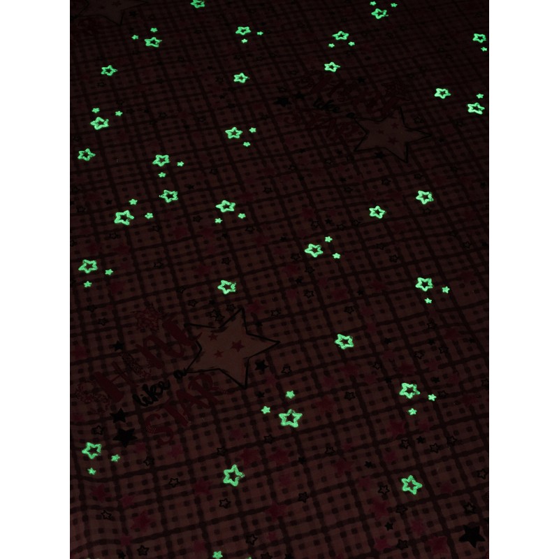 Ζευγος Μαξιλαροθηκες Φωσφοριζέ 50x70 CLUSTER PINK