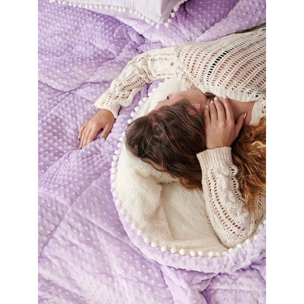 Διακοσμητική Μαξιλαροθήκη 50x50 DESIRE LILAC