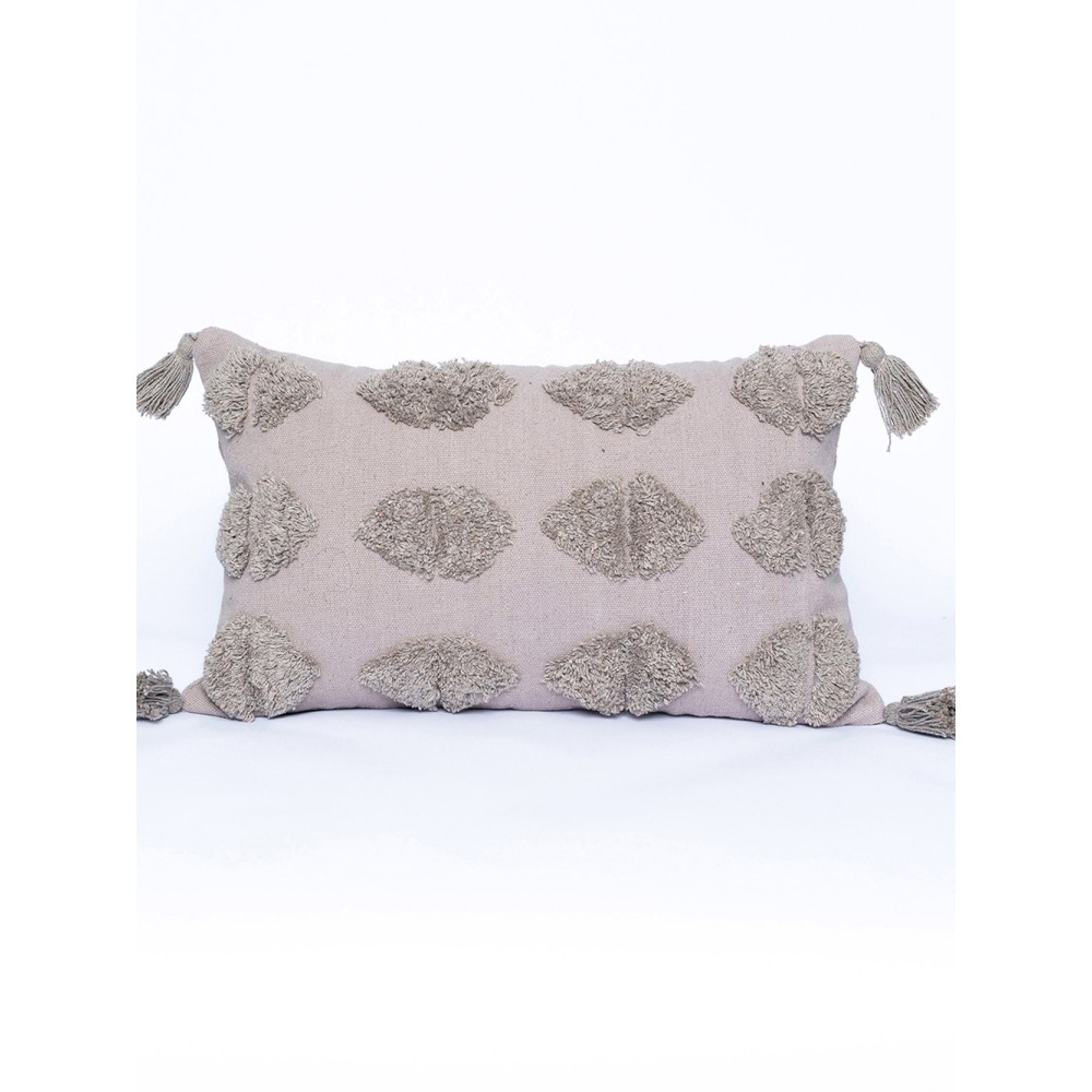 Διακοσμητική Μαξιλαροθήκη Home Décor 30x50 CONNOR MOKA