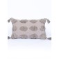 Διακοσμητική Μαξιλαροθήκη Home Décor 30x50 CONNOR MOKA