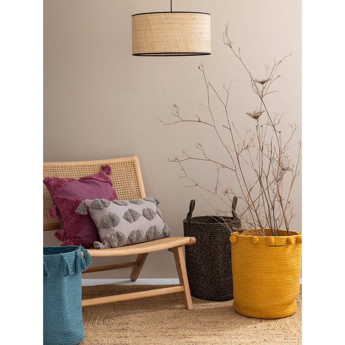Διακοσμητική Μαξιλαροθήκη Home Décor 45x45 ALFIE BLUE