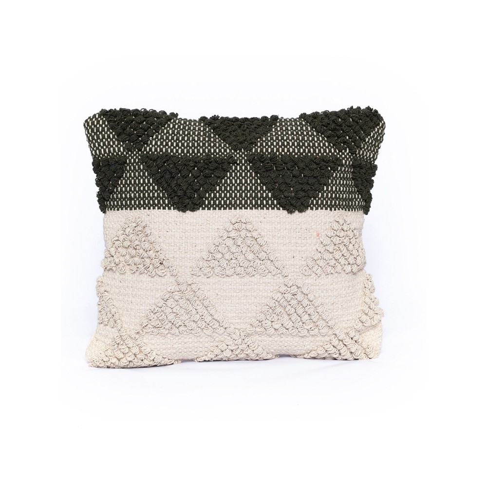 Διακοσμητική Μαξιλαροθήκη Home Décor 45x45 TROI GREEN