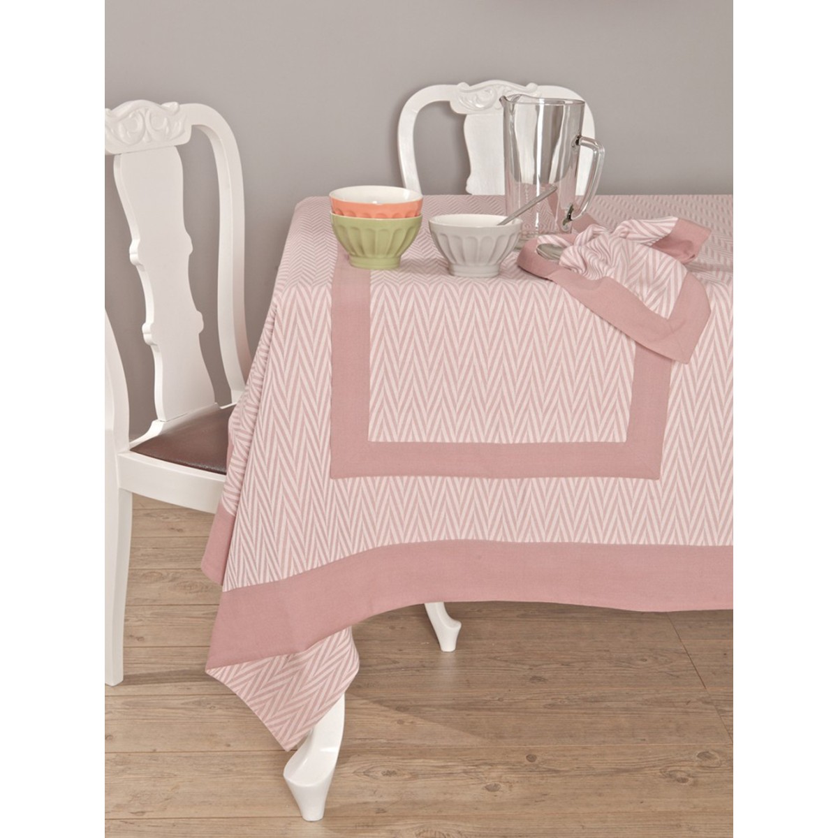 Σετ 4 Πετσέτες Φαγητού Festosi 45x50 KP-383 TERRACOTTA