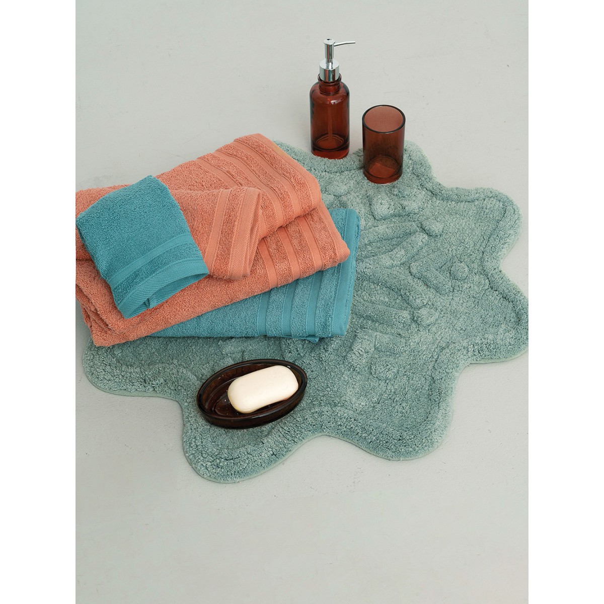 Πετσέτα Προσώπου Towels Collection 50x100 BEREN ROSE