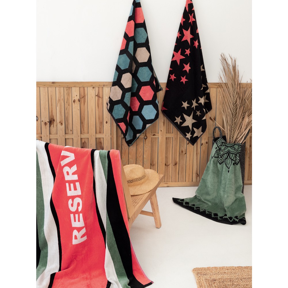 Πετσέτα Θαλάσσης Beach Collection 90x160 EV18