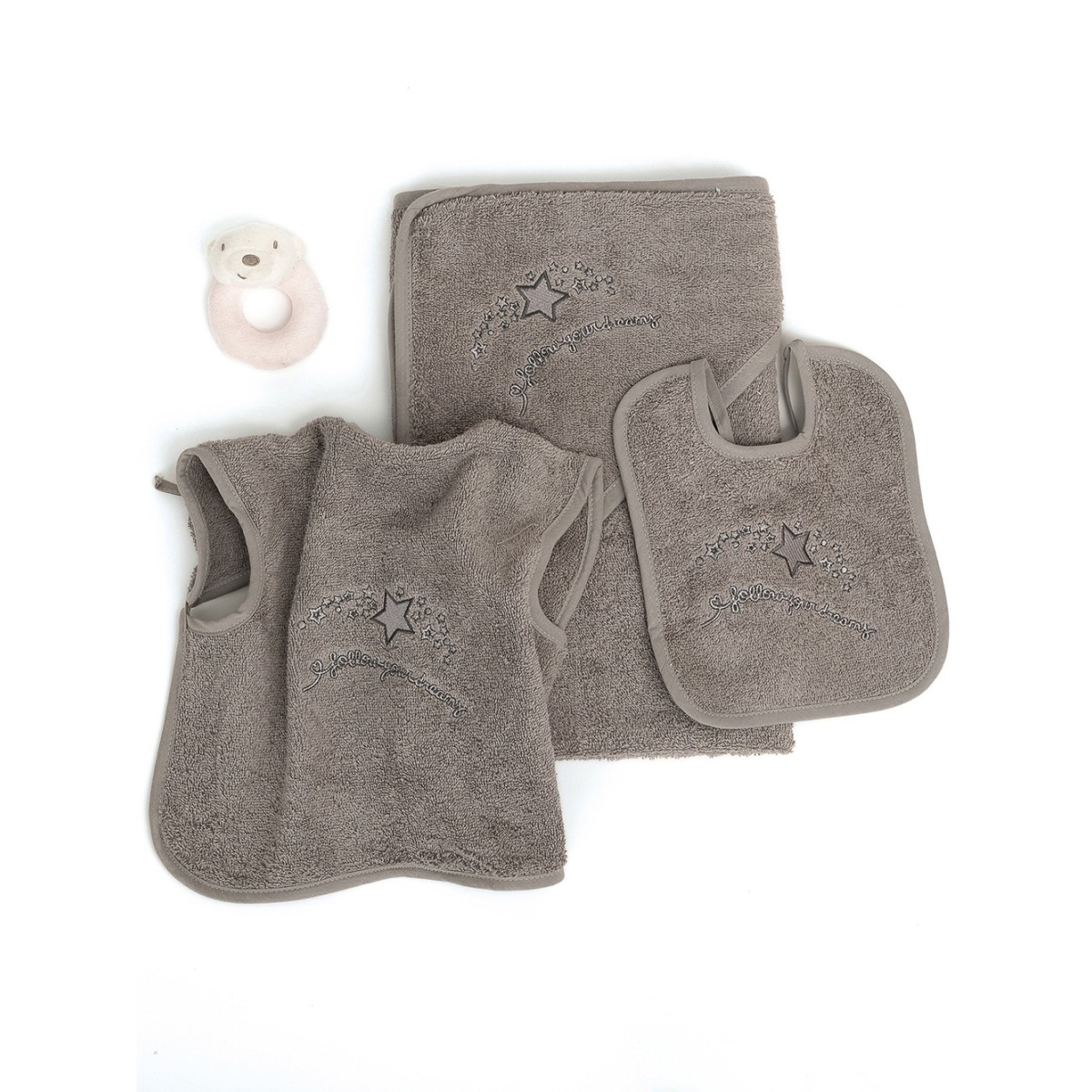 Σετ Λουτρου Βρεφικο Baby Joia BJ524 GREY