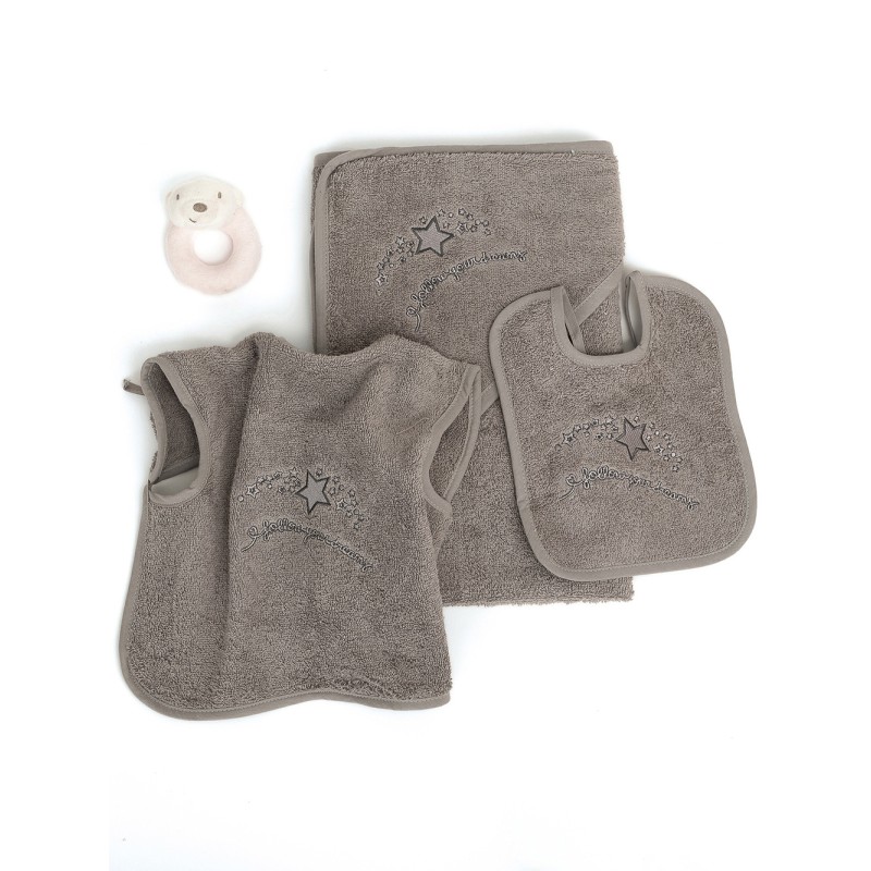 Σετ Λουτρου Βρεφικο Baby Joia BJ524 GREY