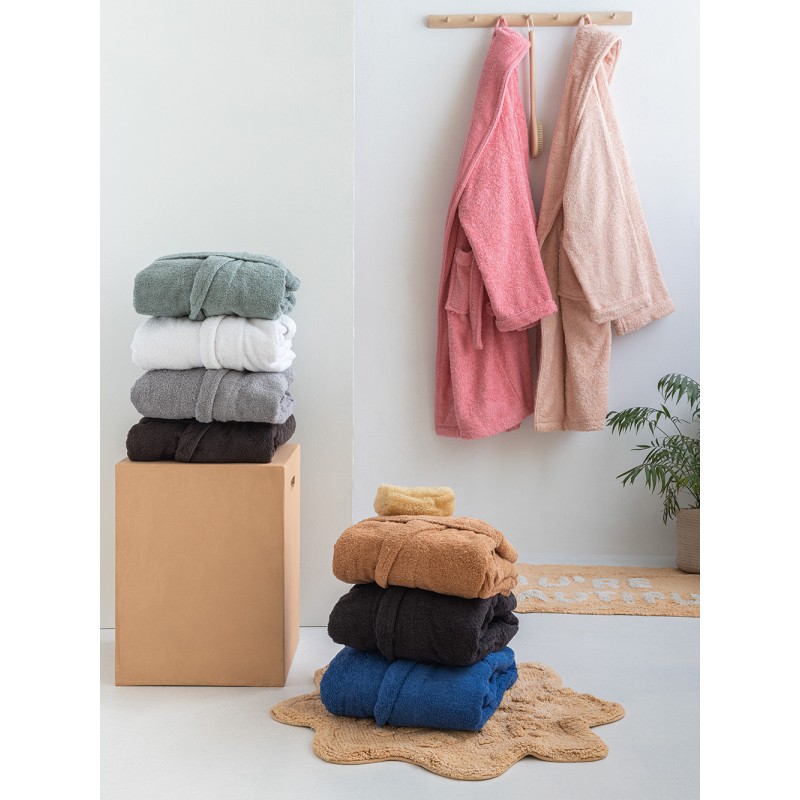 Μπουρνουζι Bath Collection GEM BLUE