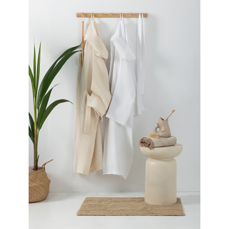 Μπουρνούζι Bath Collection MOUS NATURAL X-Large