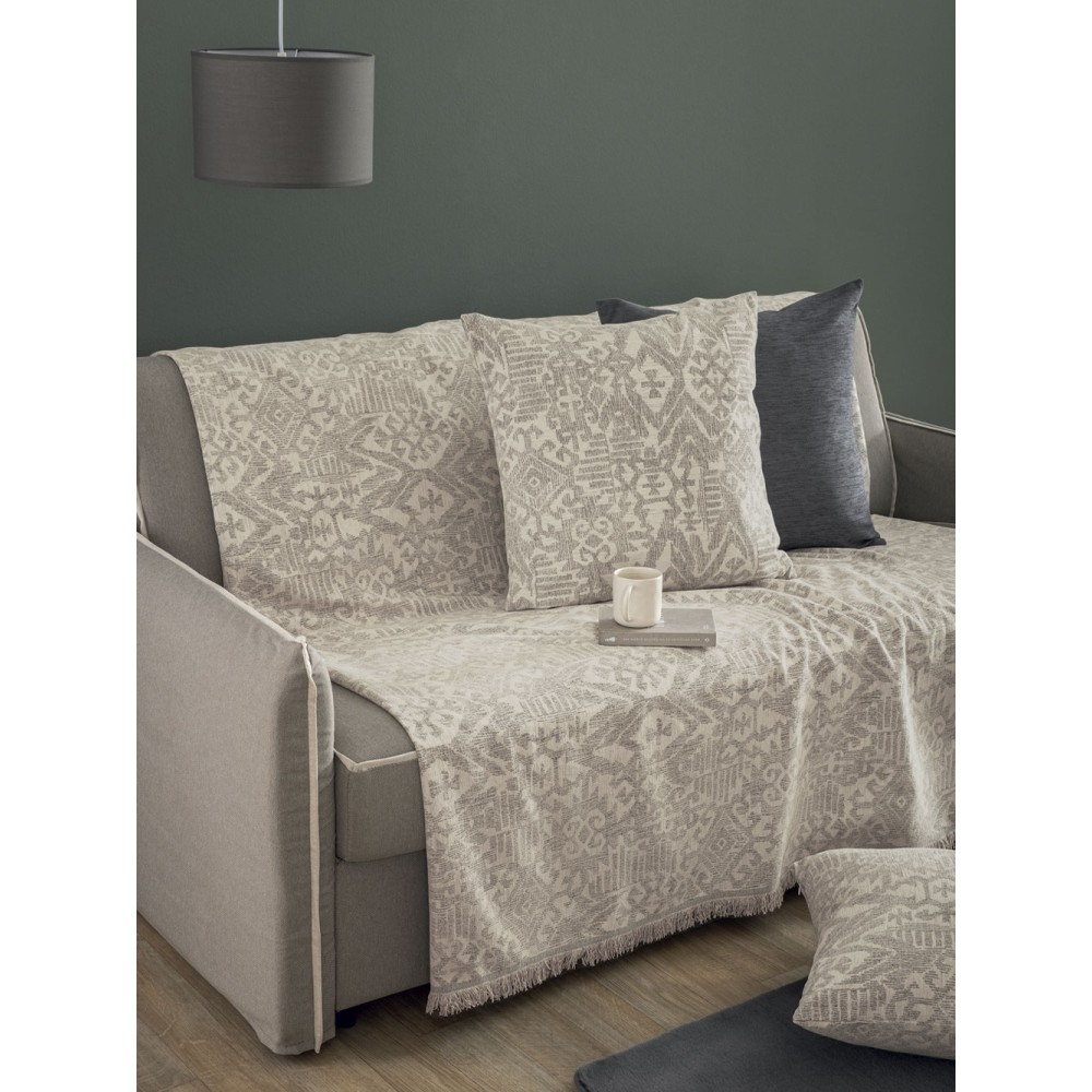 Διακοσμητικη Μαξιλαροθηκη 55x55 RADE BEIGE