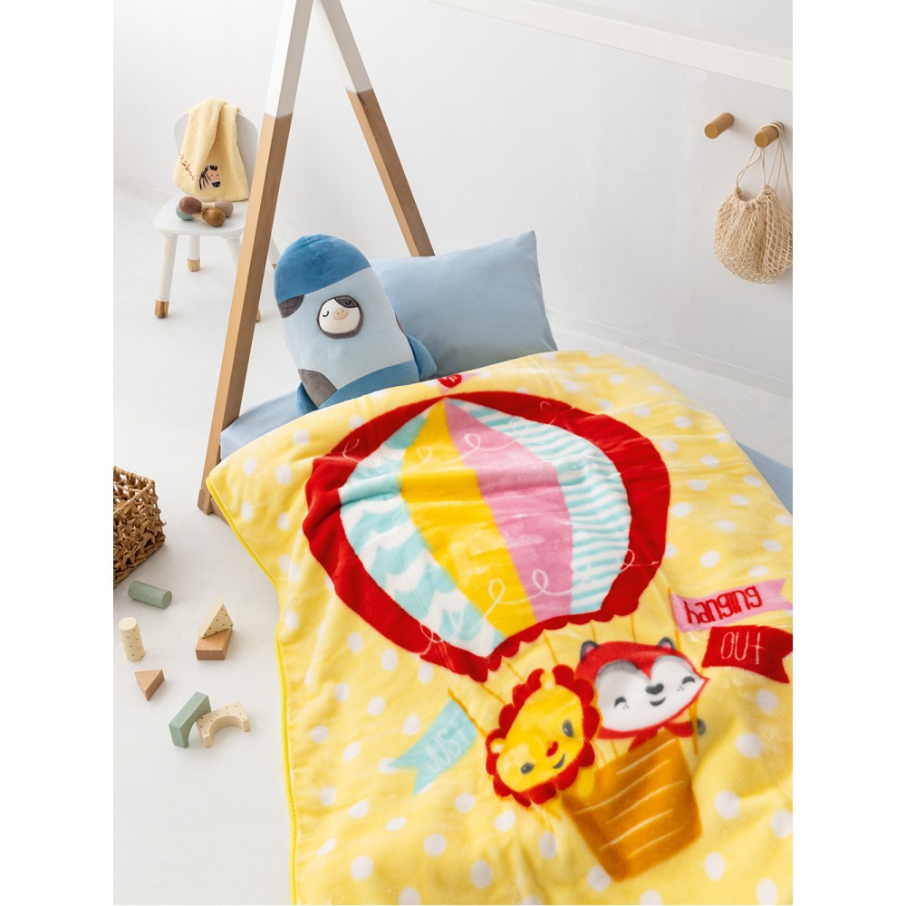Κουβερτα Βελουτε Κουνιας Baby Velour 110x140 BV724