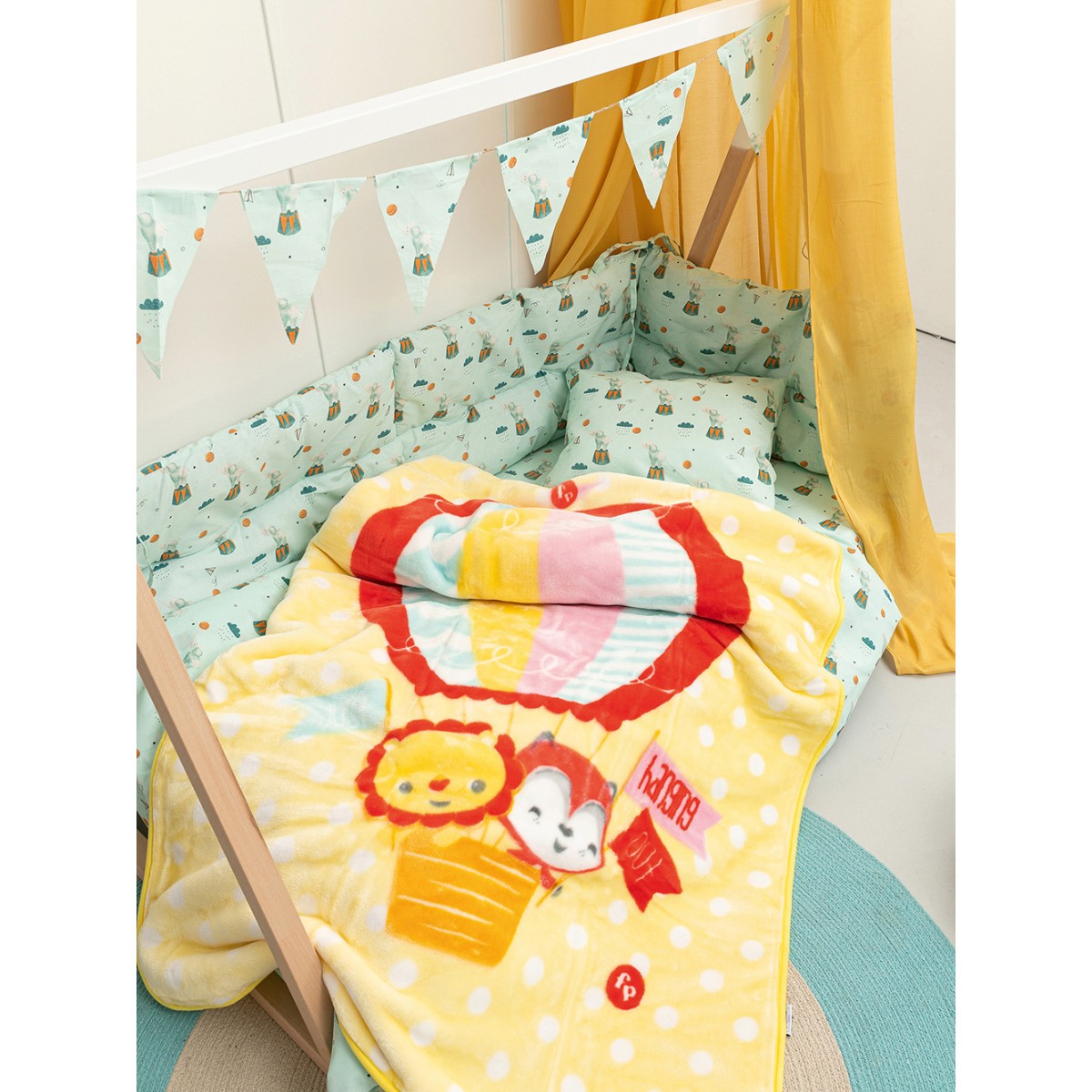 Κουβερτα Βελουτε Κουνιας Baby Velour 110x140 BV724