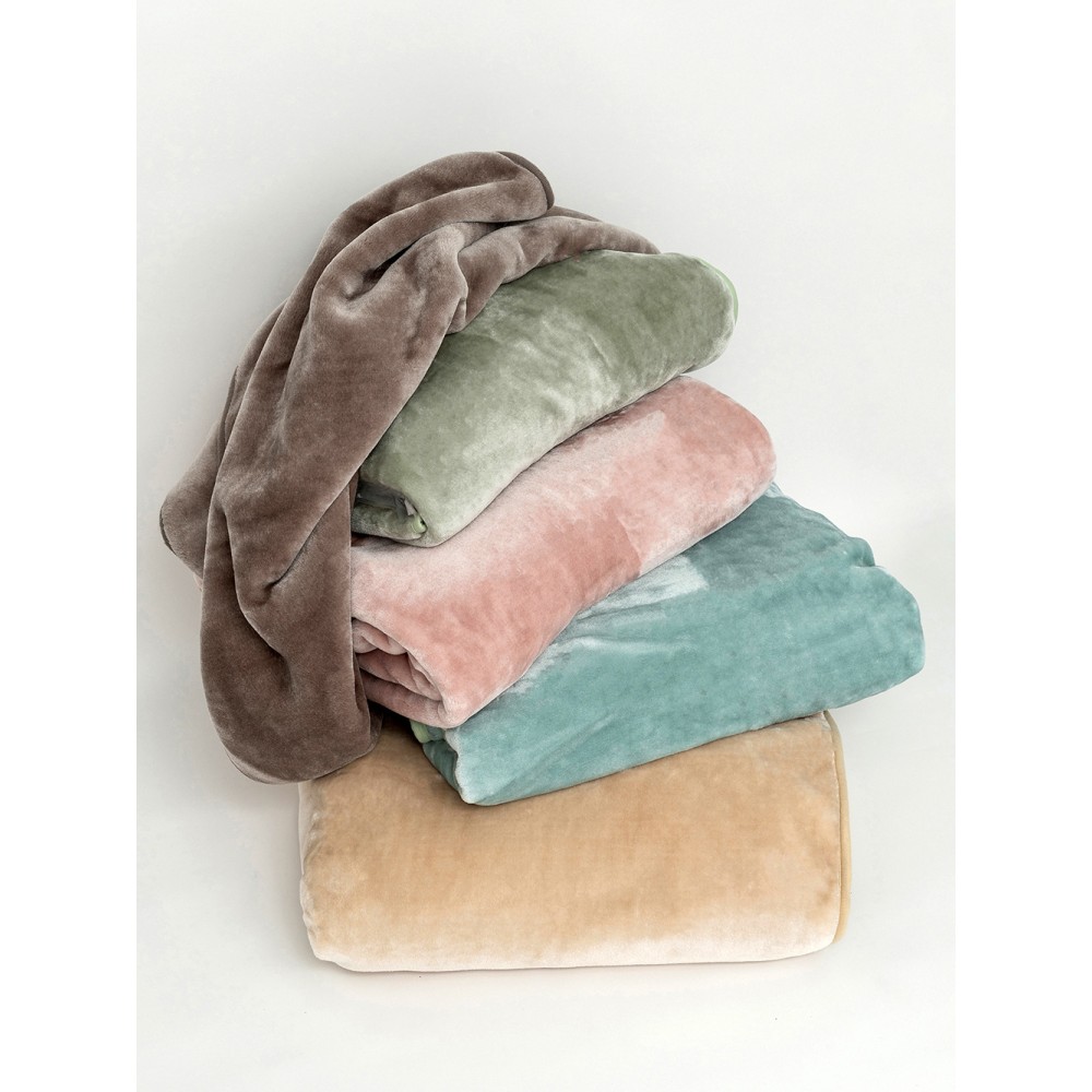 Κουβερτα Βελουτε 160x220 DREAM VELOUR/2 PINK