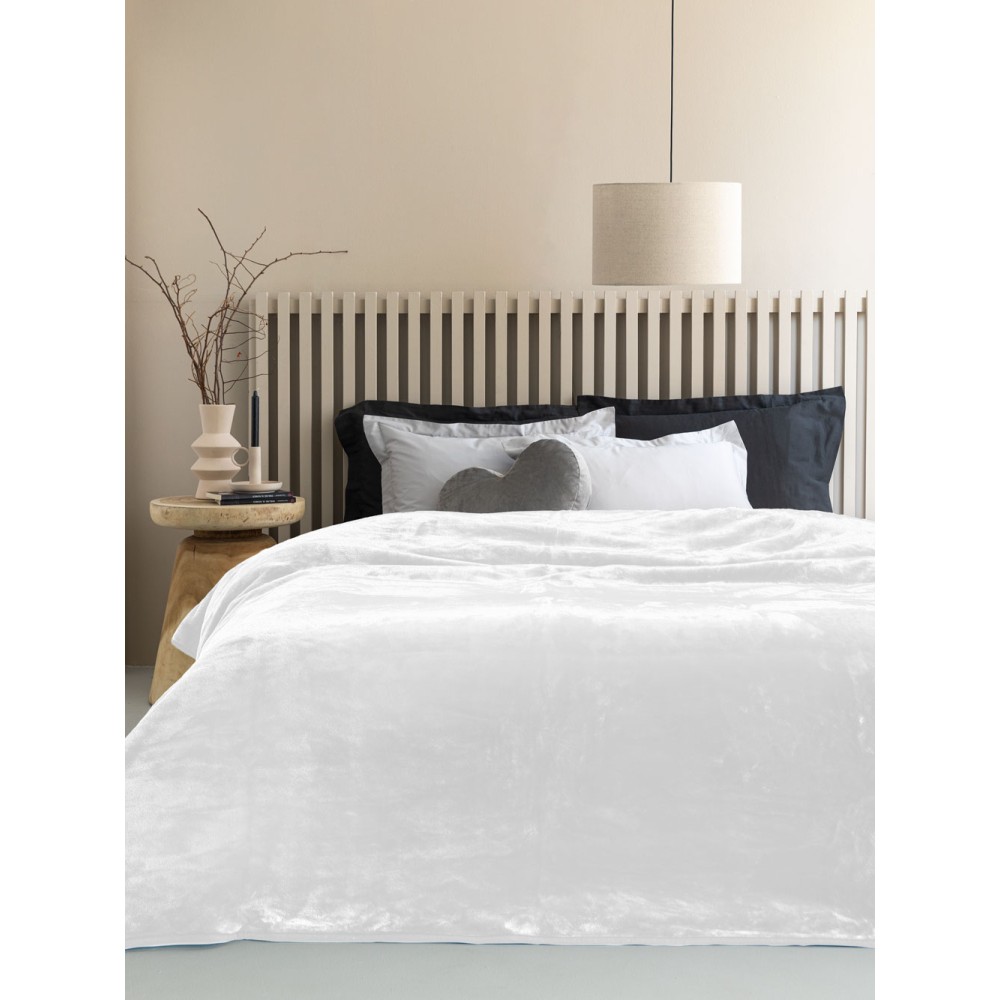 Κουβέρτα 160x220 FANI OFFWHITE