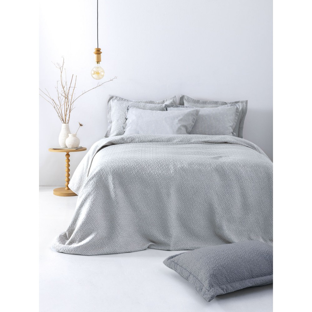 Κουβέρτα Matelasse 170X260 ZOE BEIGE