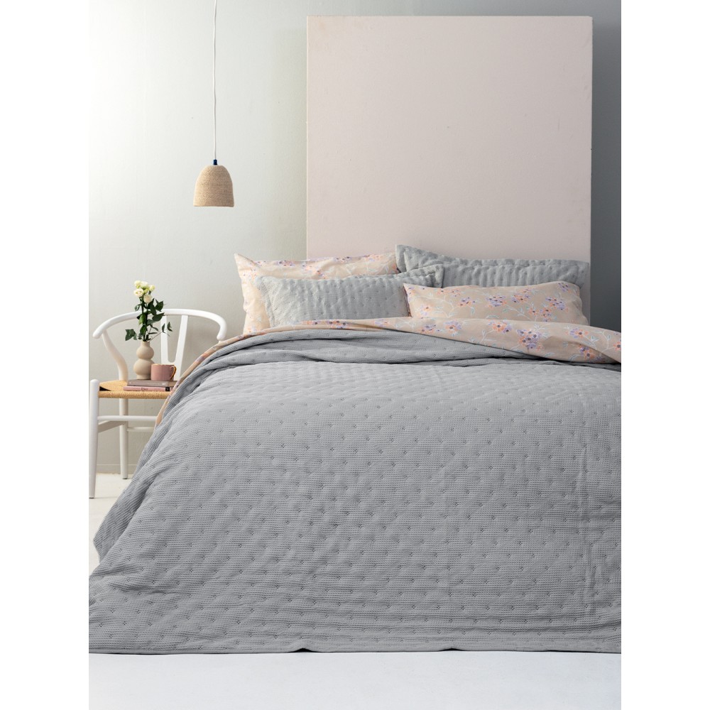 Κουβερλί ημίδιπλο 160x240 ALISON BEIGE