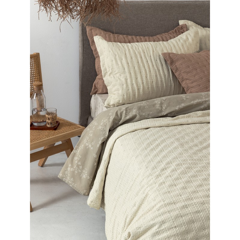 Κουβερλί υπέρδιπλο 220x240 TOT MOKA