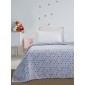 Κουβέρτα Fleece Μονή Φωσφοριζέ 160x220 BUBBLE
