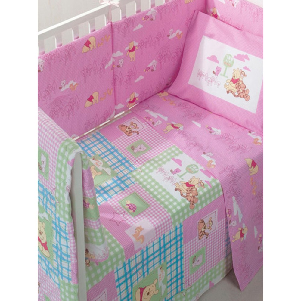 Σετ Κούνιας 5 Τεμαχίων Disney POOH BOSCO