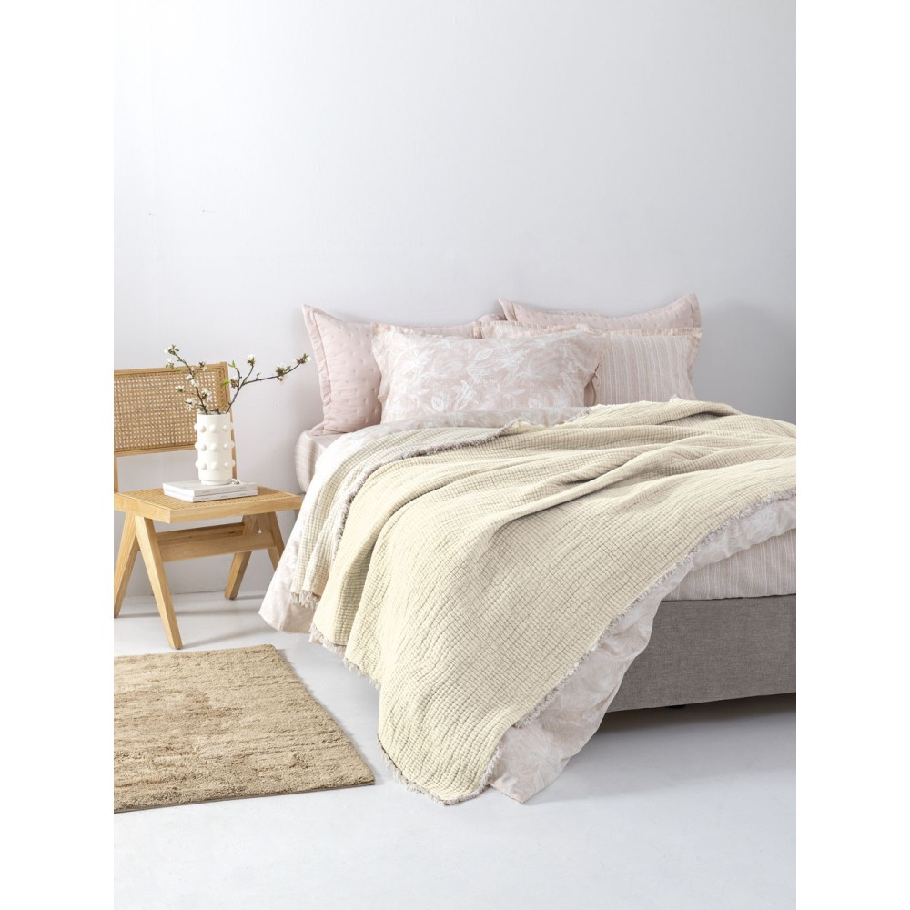 Κουβέρτα muslin 250x240 MOUS GREY