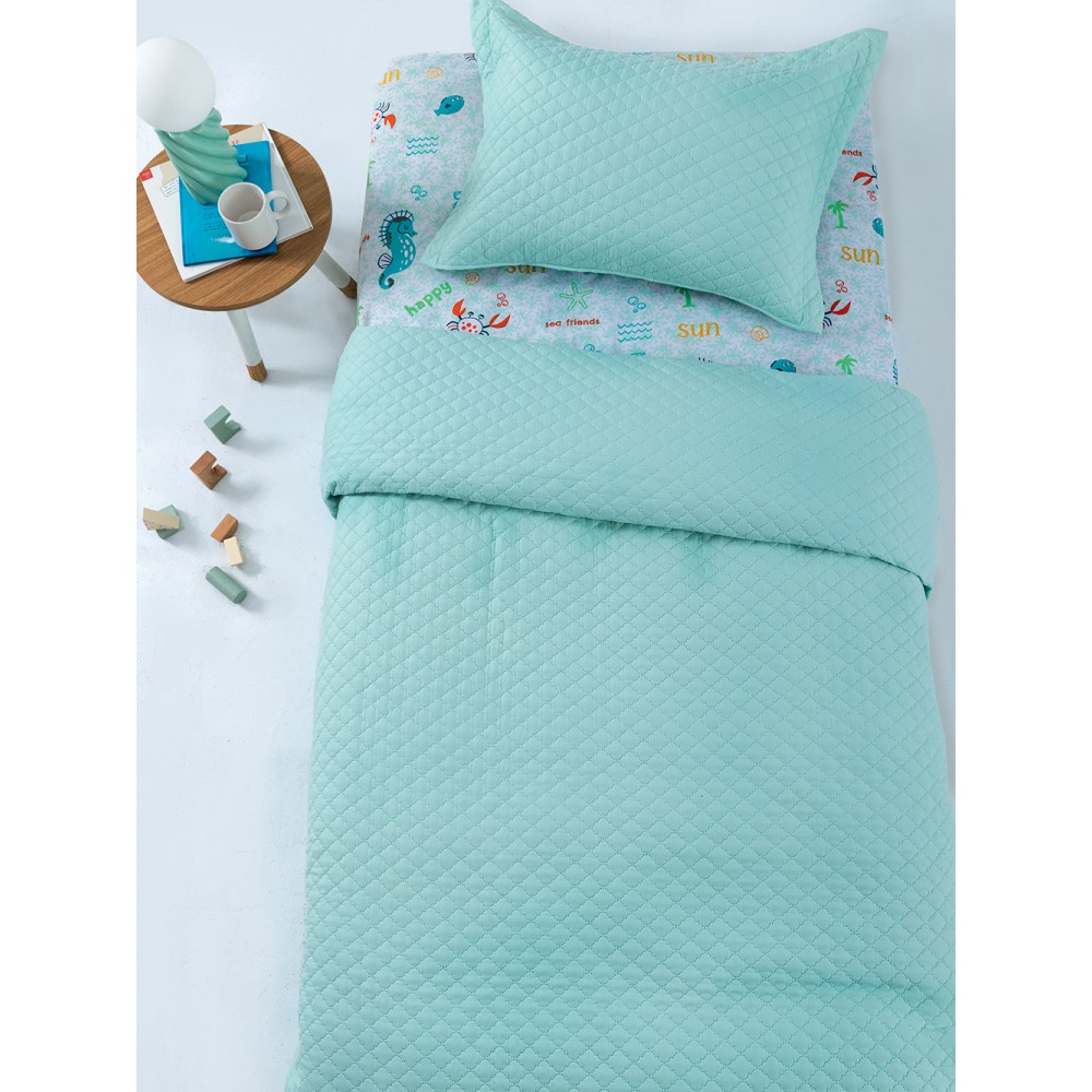 Σετ Κουβερλί King size 260x240 JENN/2 AQUA