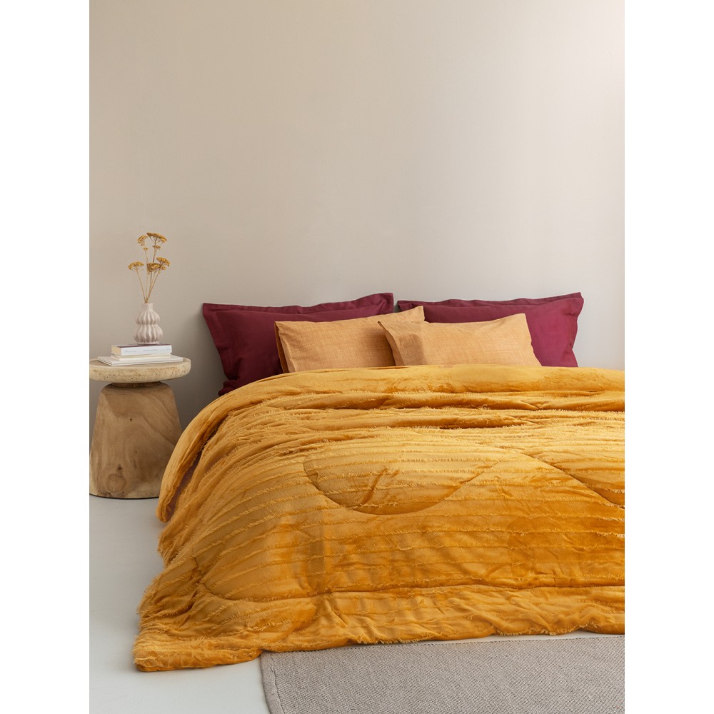 Κουβερτοπαπλωμα Μονό 160x240 GWEN RED