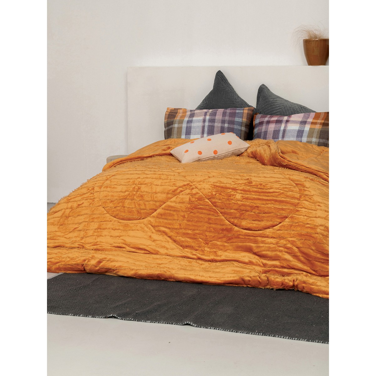 Κουβερτοπαπλωμα Μονό 160x240 GWEN GOLD