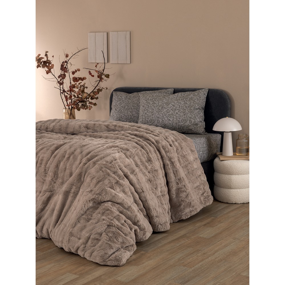 Κουβερτοπάπλωμα Υπέρδιπλο 220x240 EMBER WINE