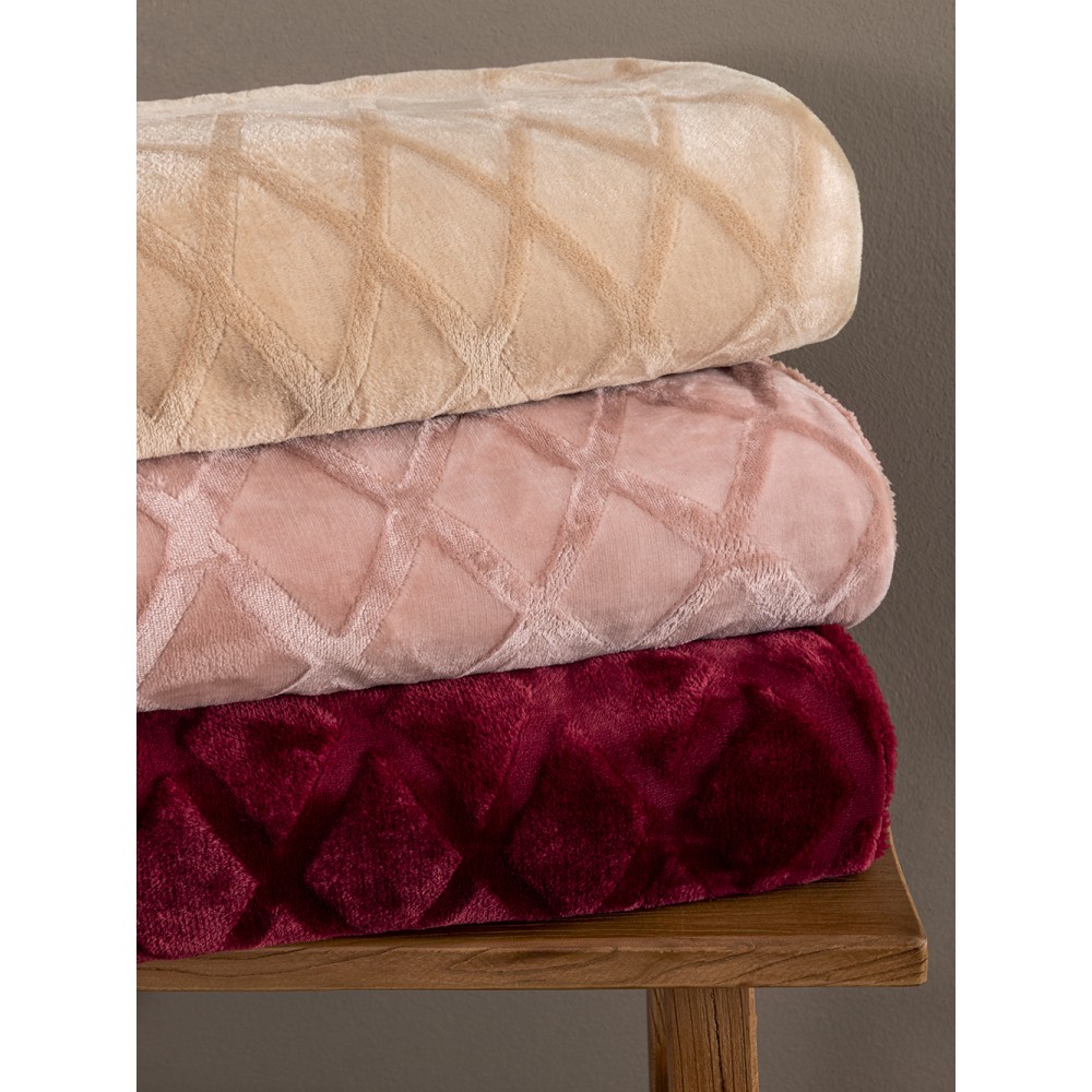 Κουβερτοπάπλωμα King size 240x260 NADINE/5 ICE