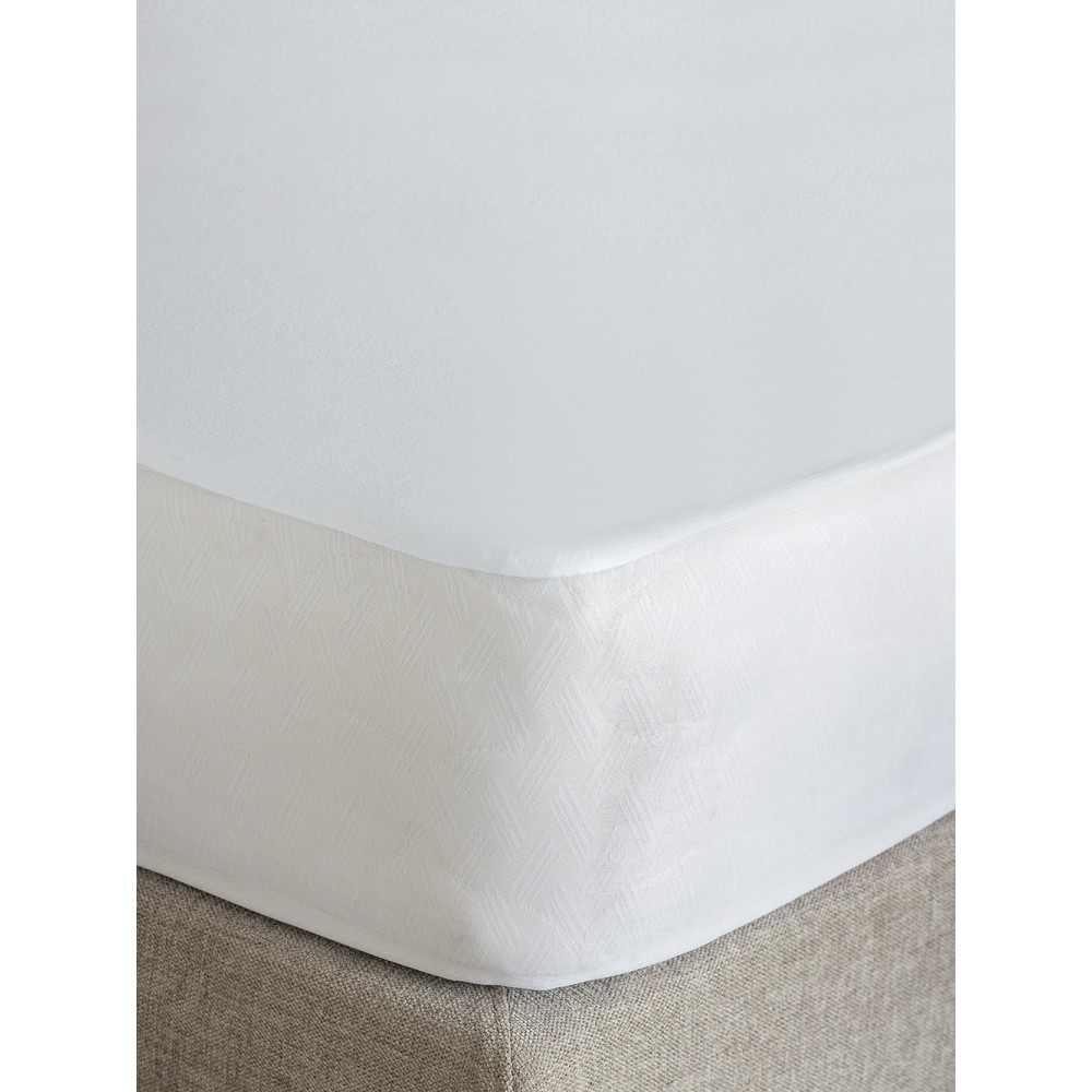 Καλύμματα μαξιλαριών White Comfort 50x70 JERSEY-WATERPROOF