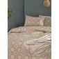 Σετ Παπλωματοθήκη Υπέρδιπλη Flannel Beauty 240x250 FB0238
