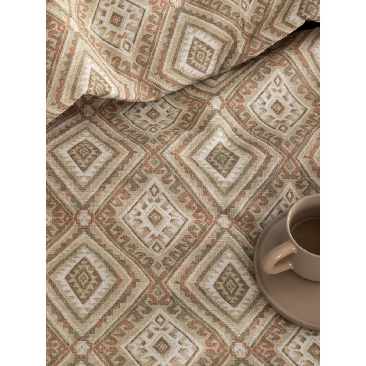 Σετ Παπλωματοθήκη Υπέρδιπλη Flannel Beauty 240x250 FB0238