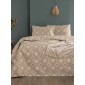 Σετ Παπλωματοθήκη Υπέρδιπλη Flannel Beauty 240x250 FB0238