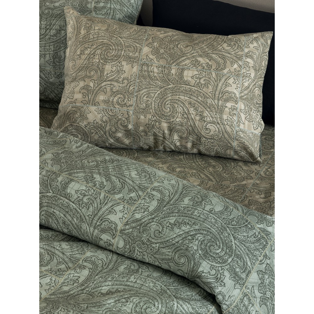 Σετ Παπλωματοθήκη Υπέρδιπλη Flannel Beauty 240x250 FB0241