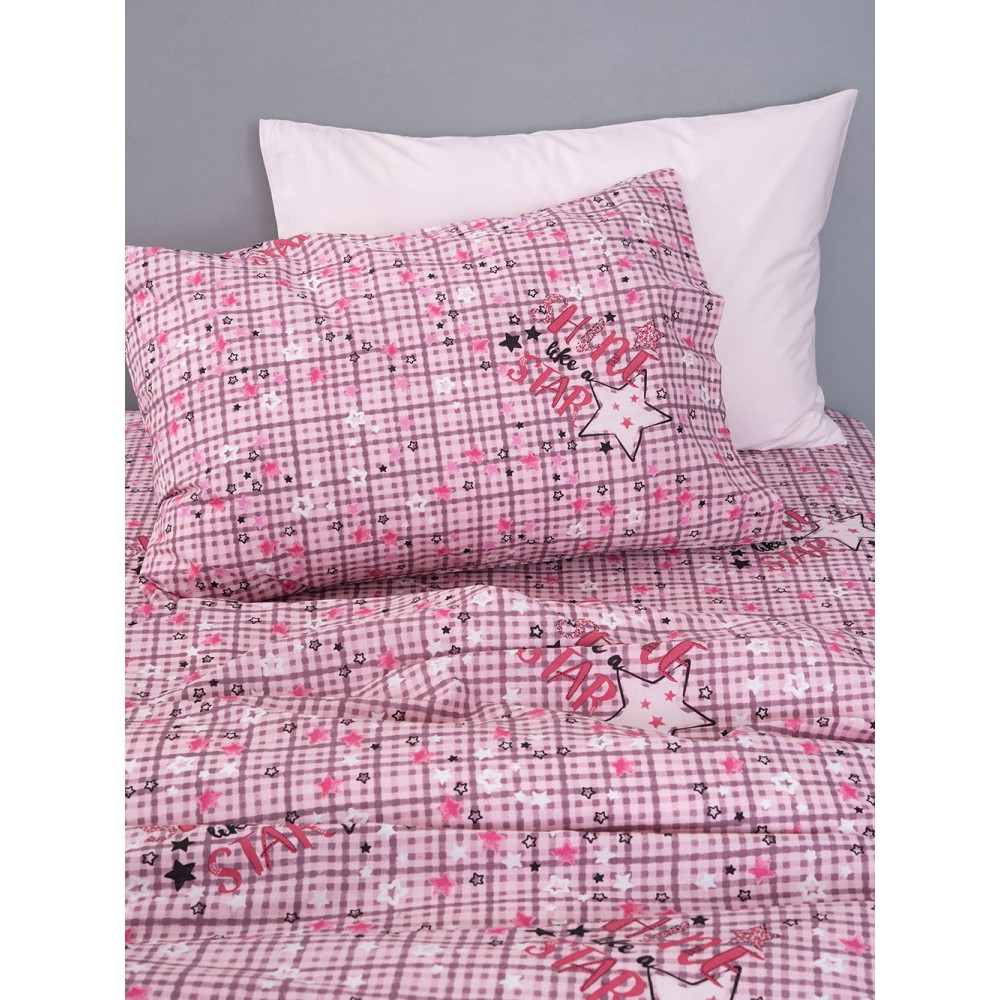 Κουρτινα Με Τρεσα Luminous 170x260 CLUSTER PINK