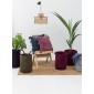 Διακοσμητικο Καλάθι Με Χερουλια Home Décor 30x45 RAN BORDEAUX