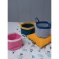 Διακοσμητικο Καλάθι Με Χερουλια Home Décor 30x40 MAGNI BLUE