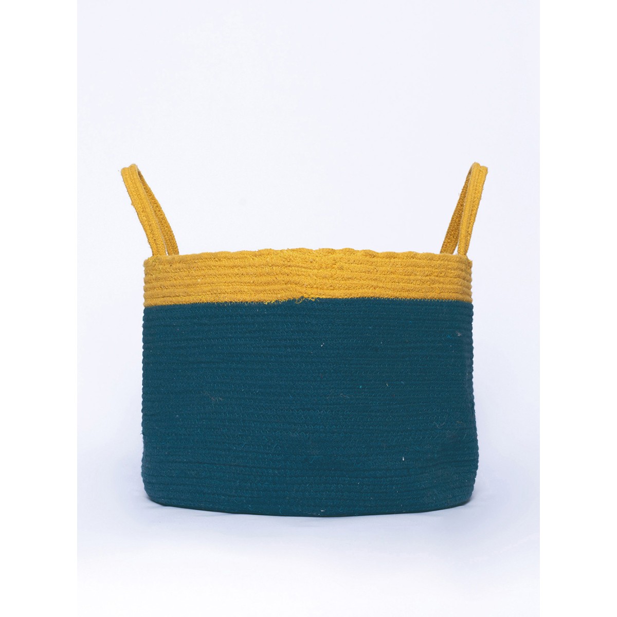 Διακοσμητικο Καλάθι Με Χερουλια Home Décor 30x40 MAGNI BLUE